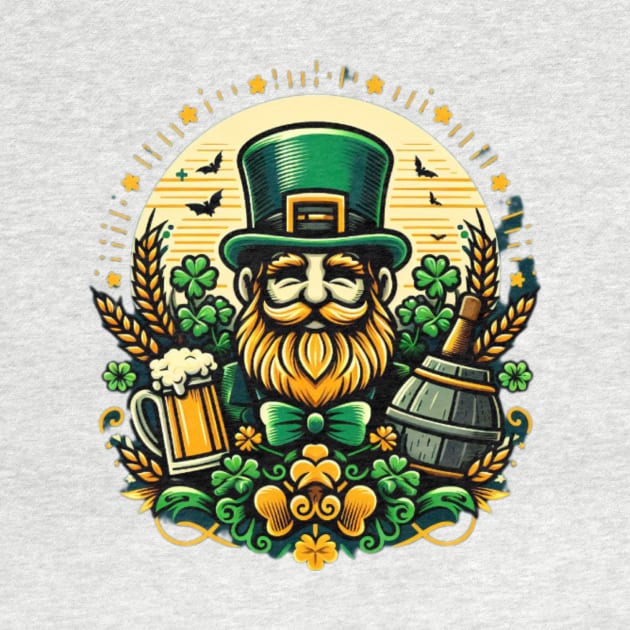 St. Patrick's Day Leprechaun by Donut Duster Designs